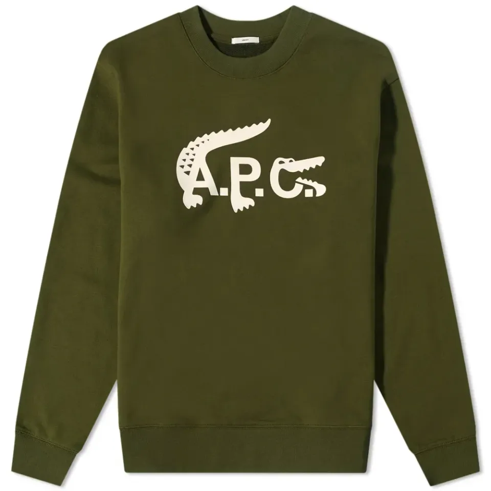 A.P.C. x Lacoste Crew Sweat