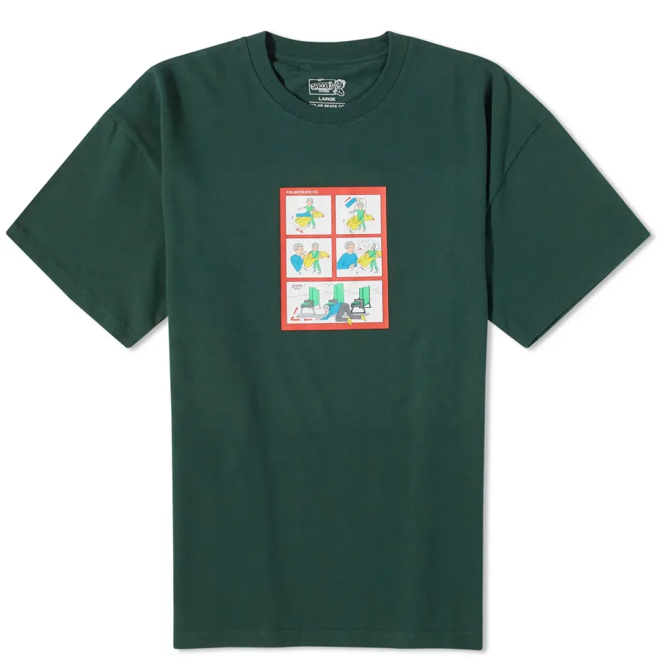 Polar Skate Co. Safety on Board T-Shirt