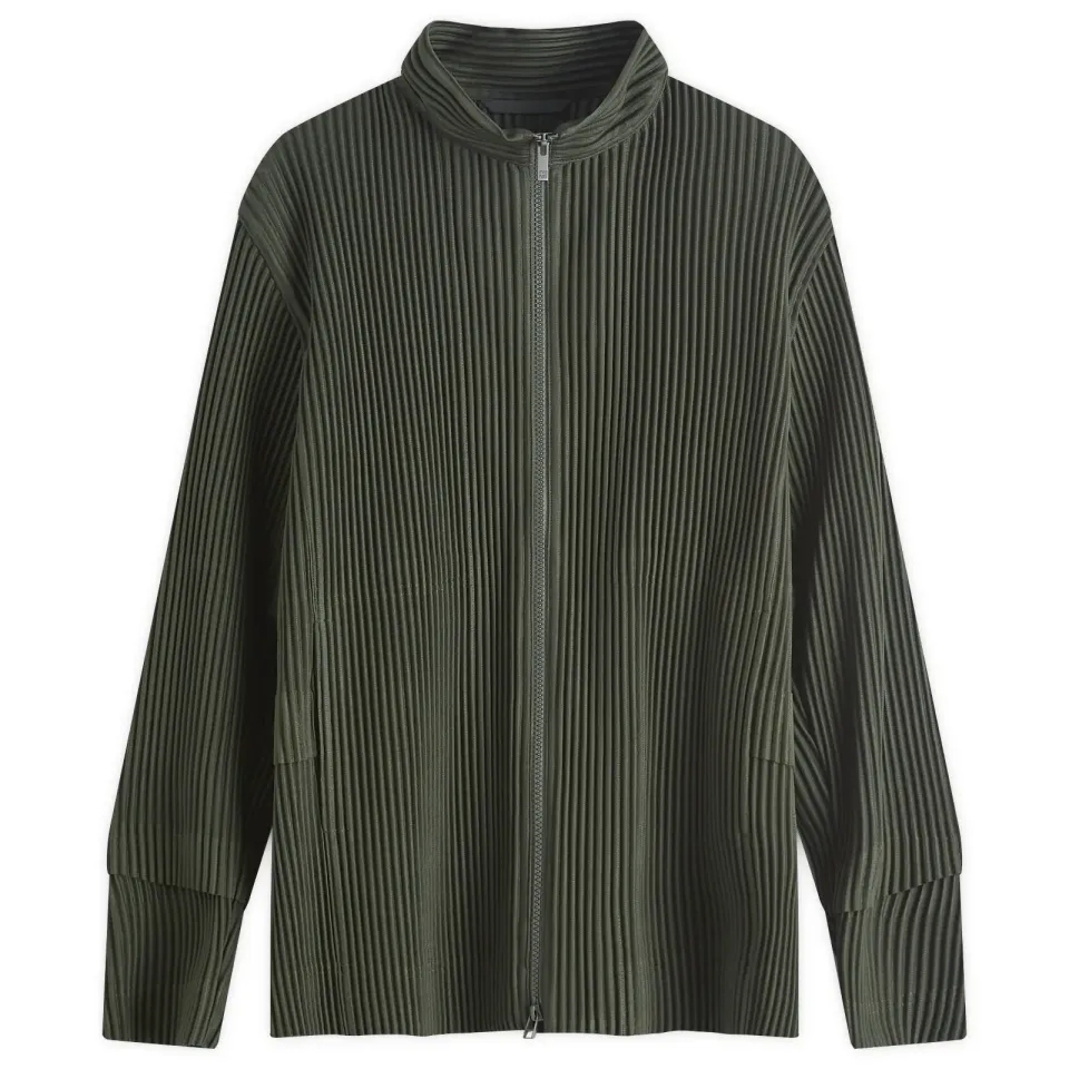 Pleated Track Jacket