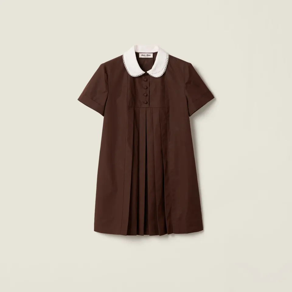 Poplin dress