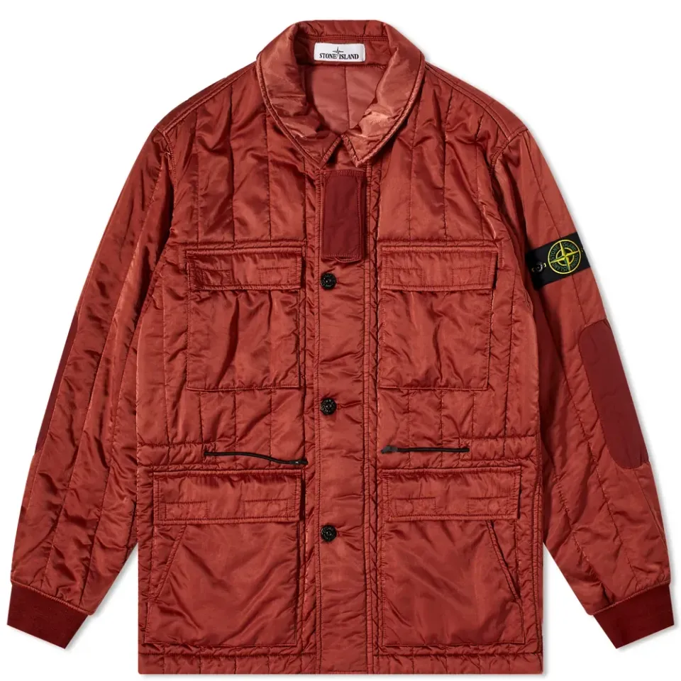 Econyl Nylon Metal Hooded Jacket