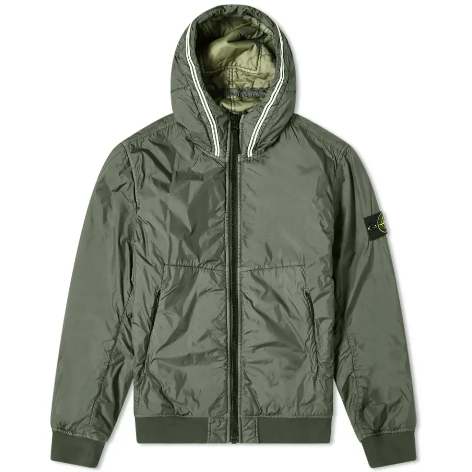 Crinkle Reps Primaloft Hooded Jacket