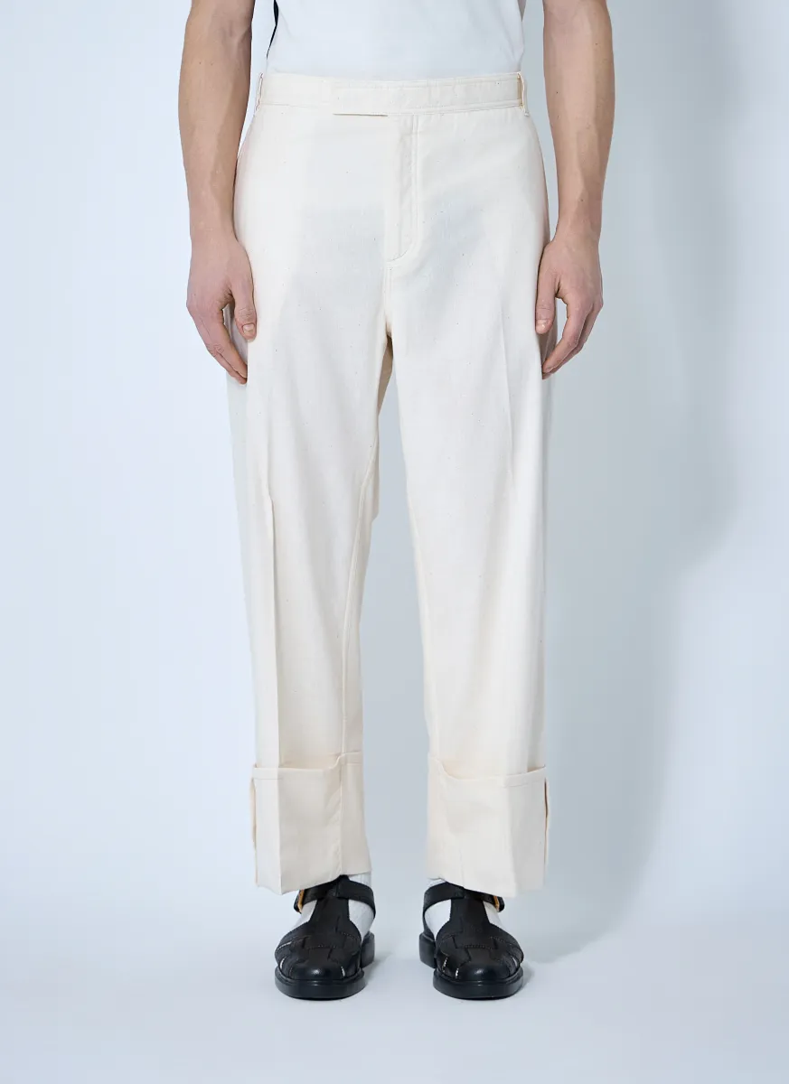 Logo Trim Pants