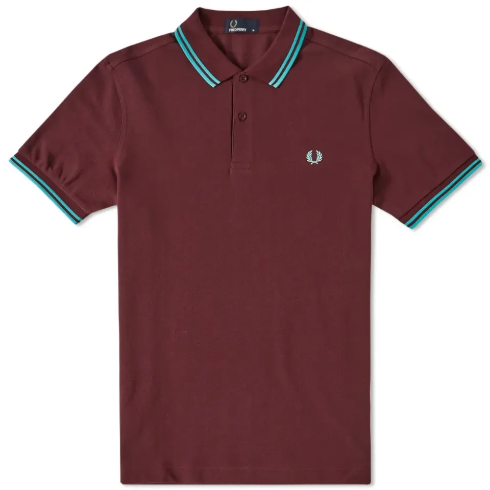 Fred Perry Slim Fit Twin Tipped Polo