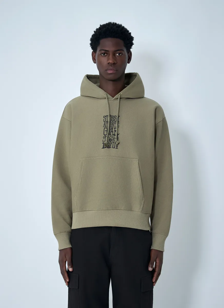 Logo Motif Hooded Sweatshirt