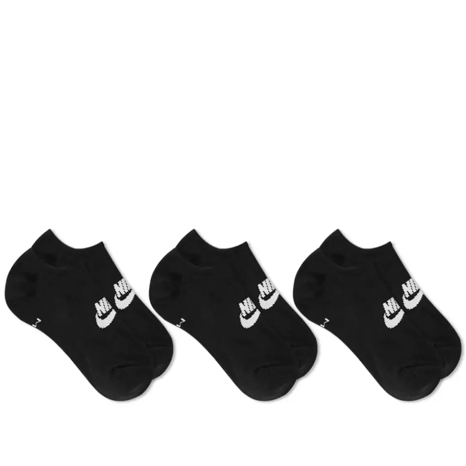 Nike Cotton Cushion Low Cut Ankle Sock - 3 Pack
