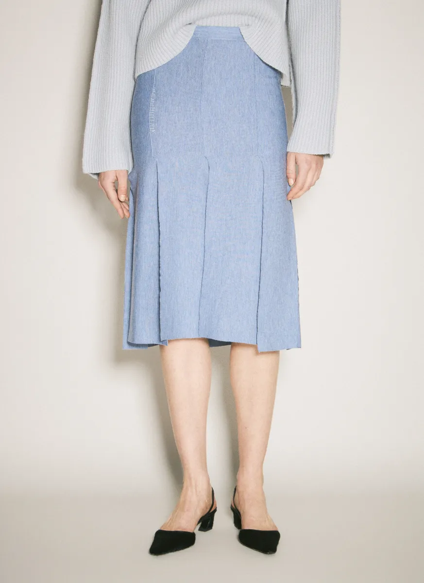Wool-Silk Skirt
