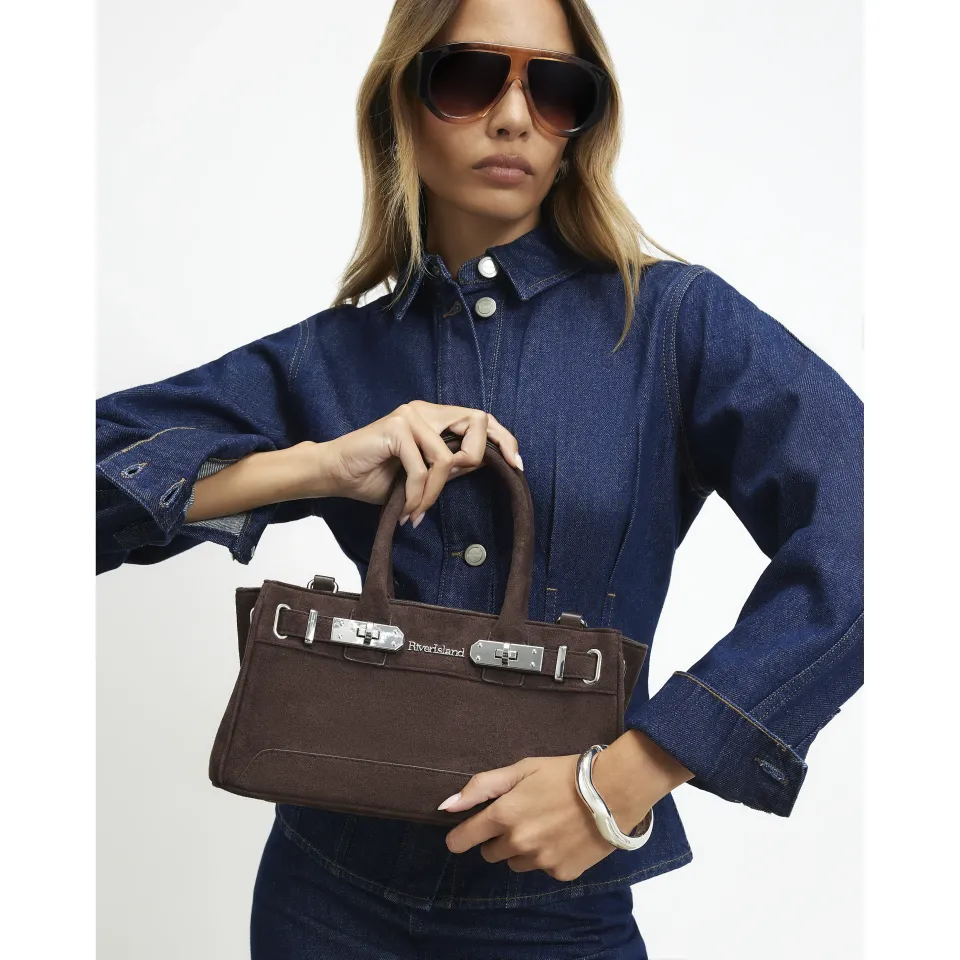 Lock Front Tote Bag