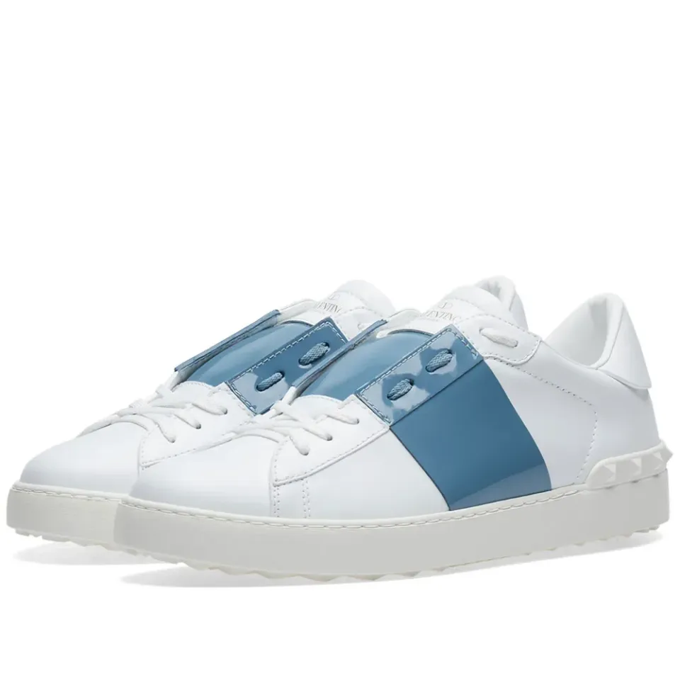 Open Low Top Patent Sneaker