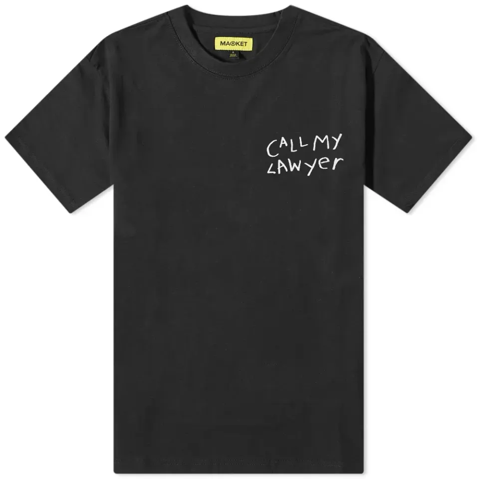 Call My Lawyer Hand Drawn T-Shirt
