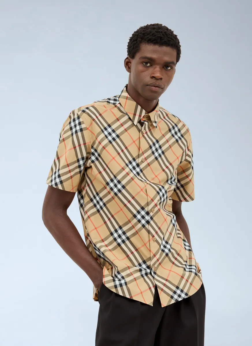 Check Poplin Shirt