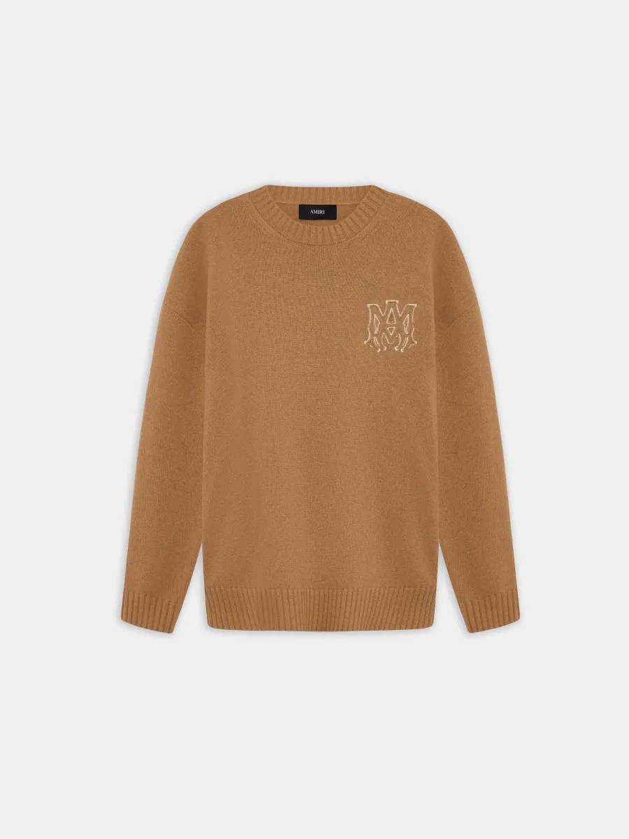 WOMEN - WOMEN'S MA APPLIQUE SWEATER - Dark Ginger