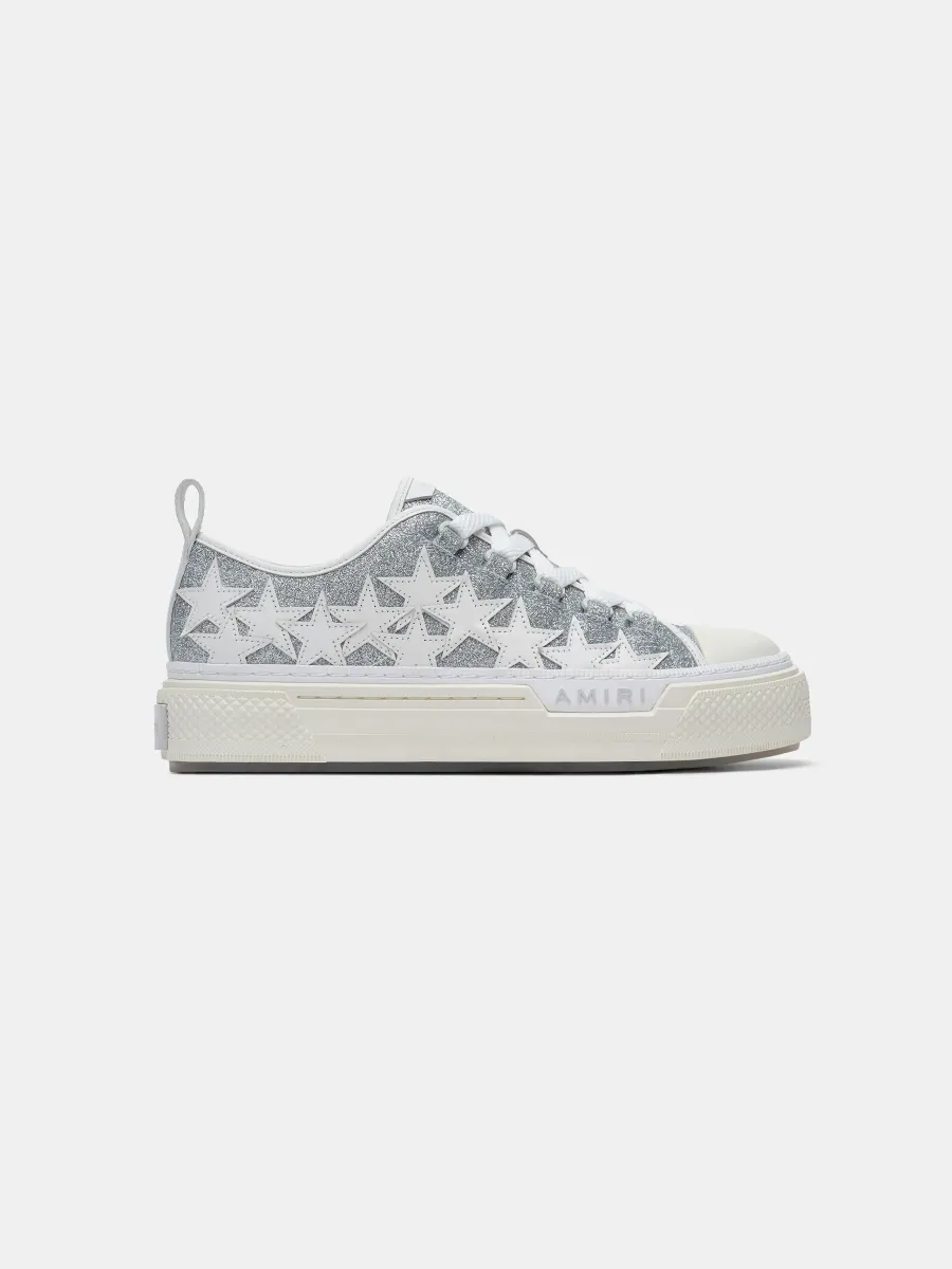WOMEN - WOMEN'S GLITTER STARS COURT LOW - Silver