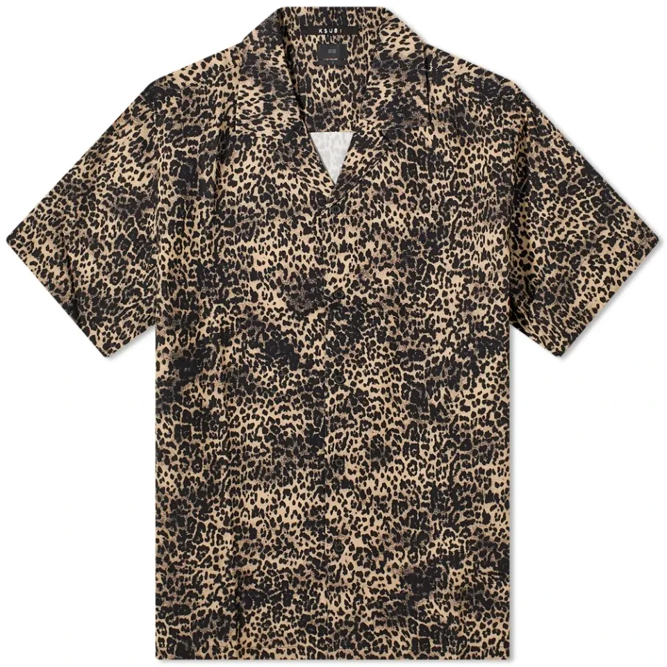 Jungle Leopard Vacation Shirt