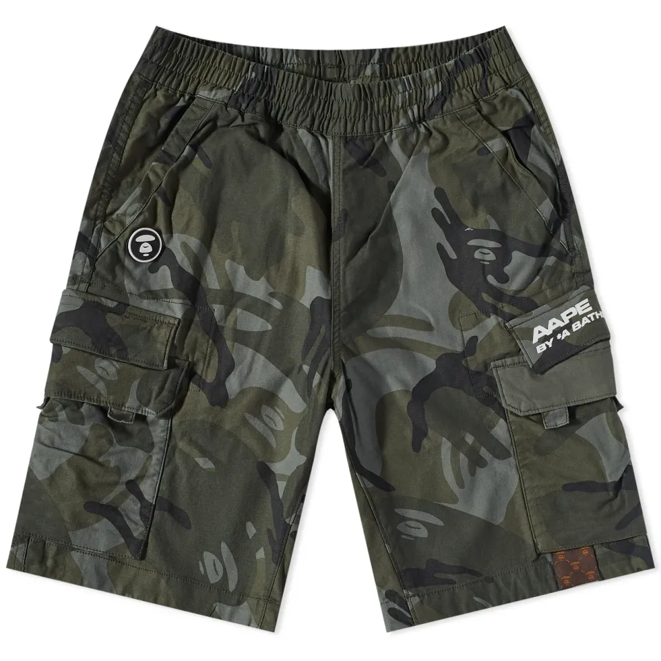 AAPE Camo Cargo Shorts