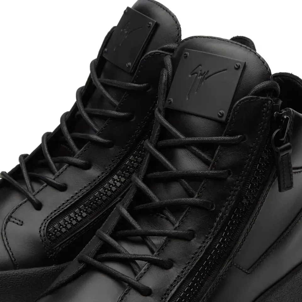 Double Zip Mid Sneaker