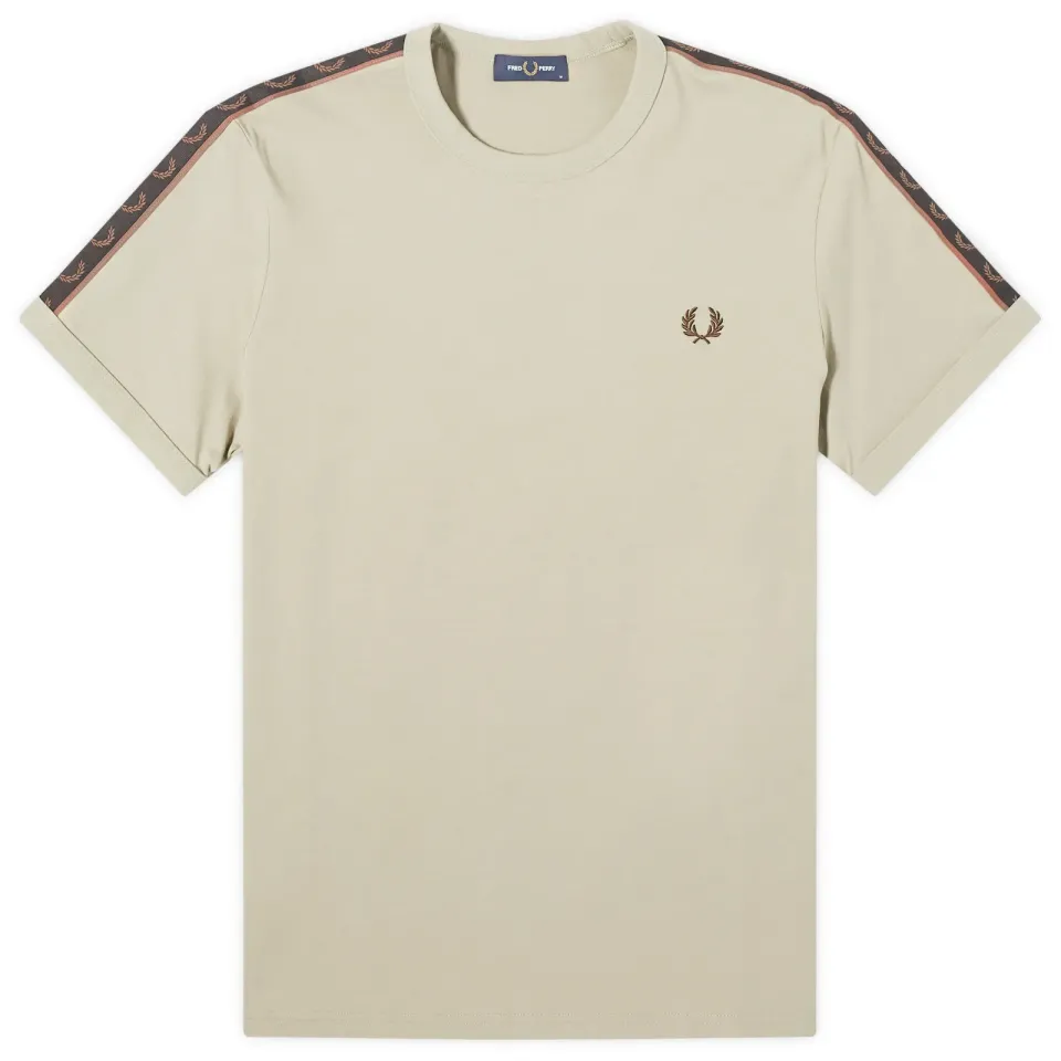 Contrast Tape Ringer T-Shirt