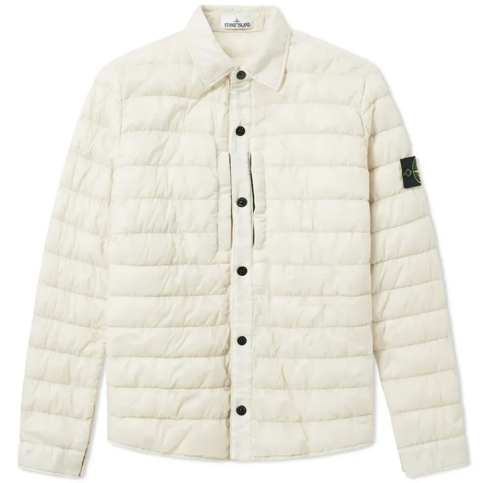 Garment Dyed Micro Yarn Shirt Jacket