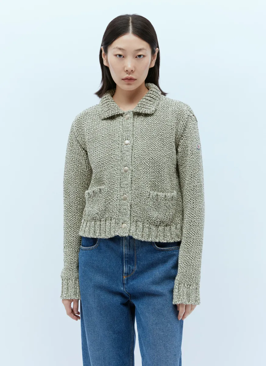 Marled Knit Cardigan