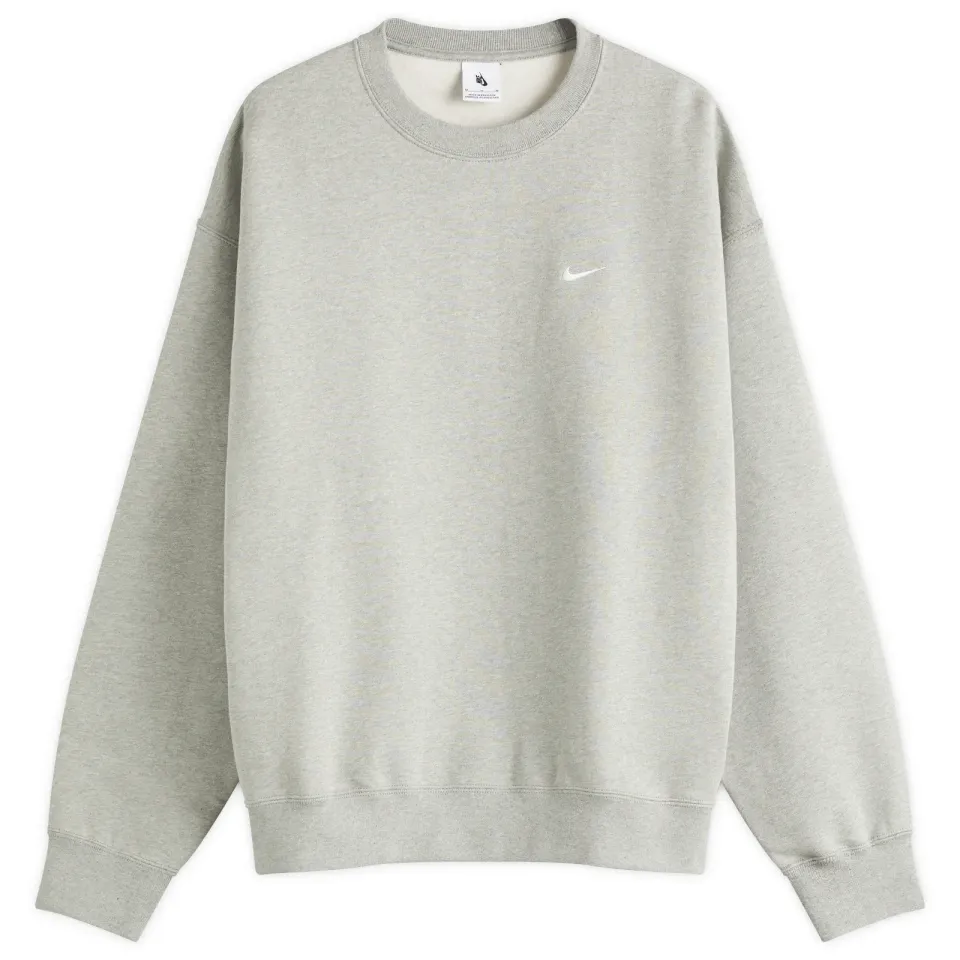 Solo Swoosh Fleece Crew Sweat