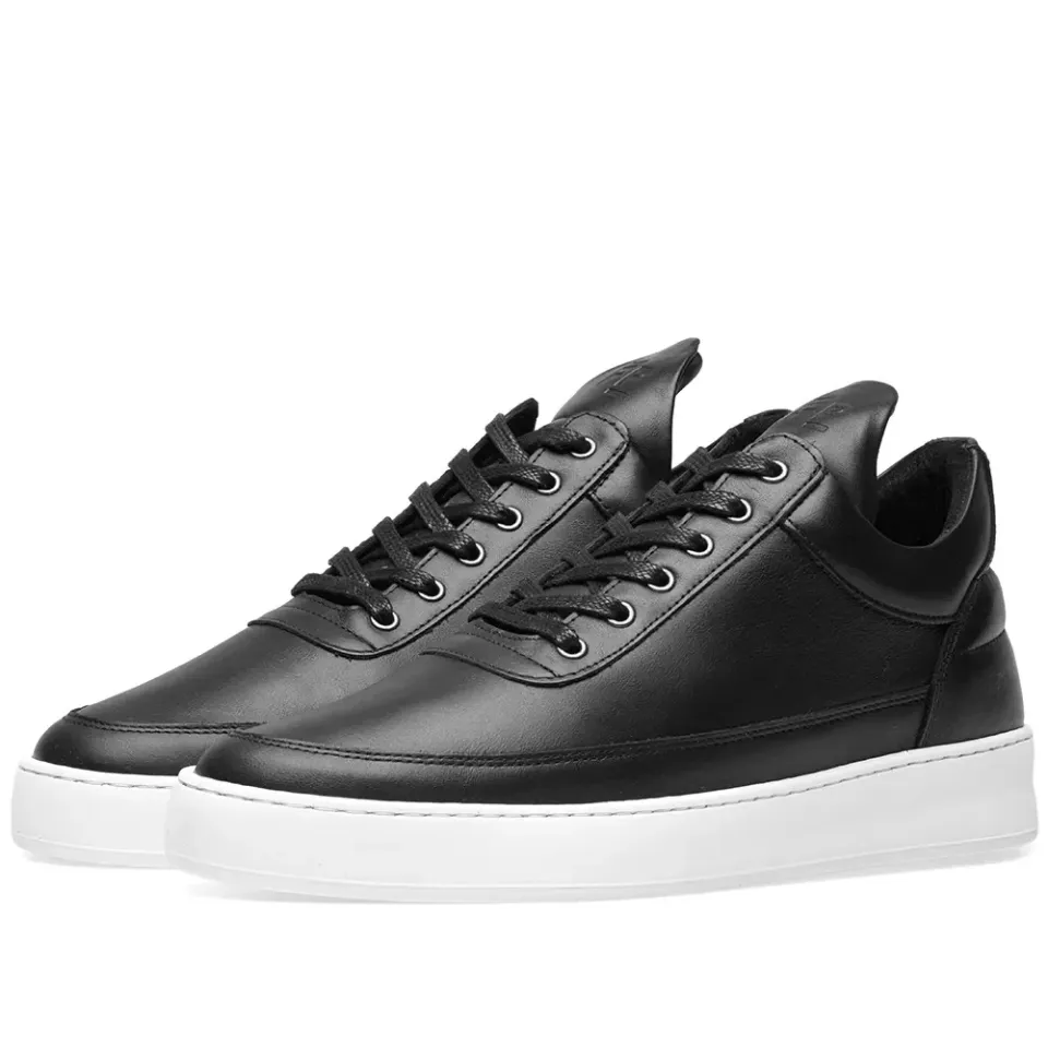 Low Top Plain Lane Nappa Leather Sneaker