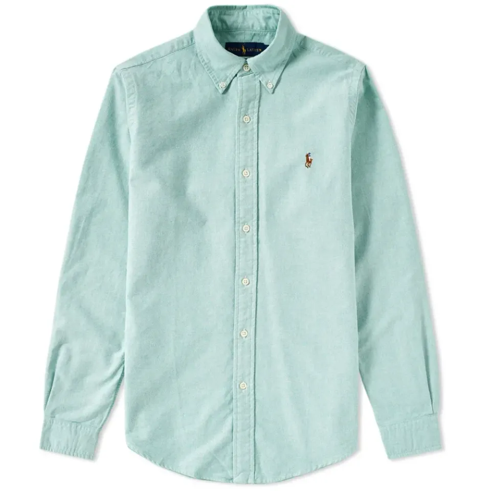 Slim Fit Button Down Oxford Shirt