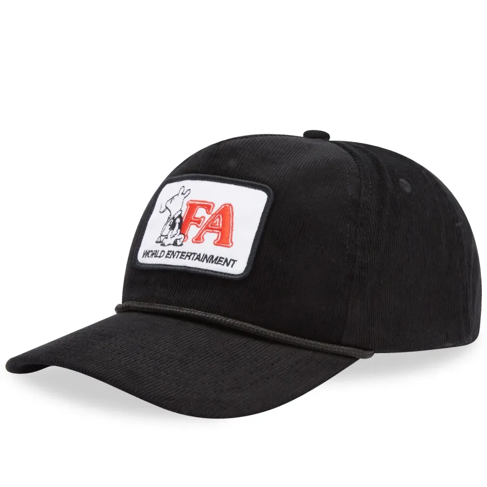 Smoking Bear Corduroy Cap