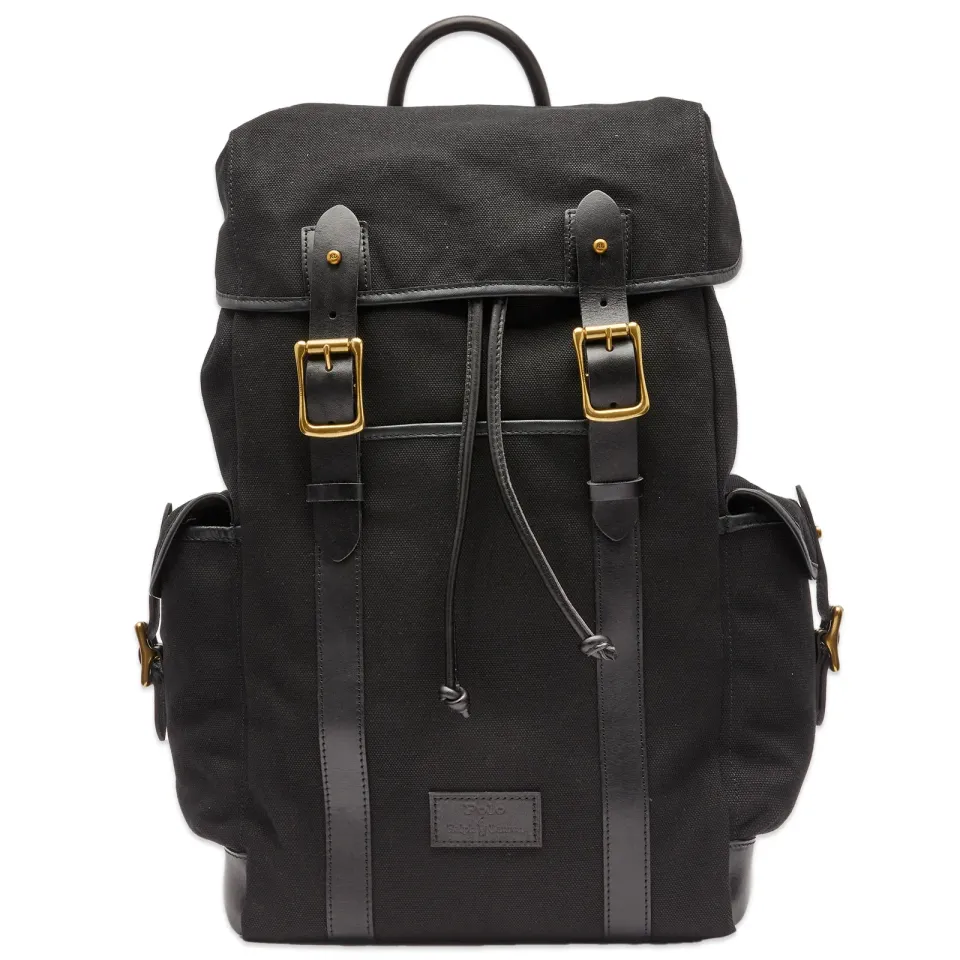 Canvas & Leather Backpack