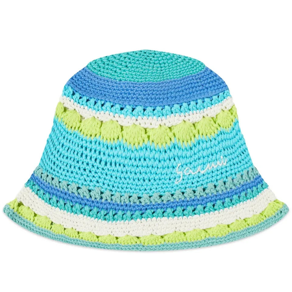 Cotton Crochet Bucket Hat