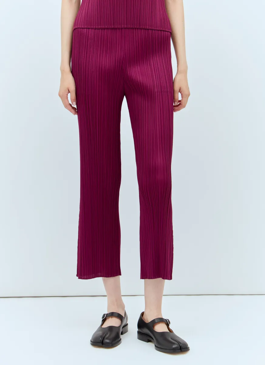 Pleated Pants