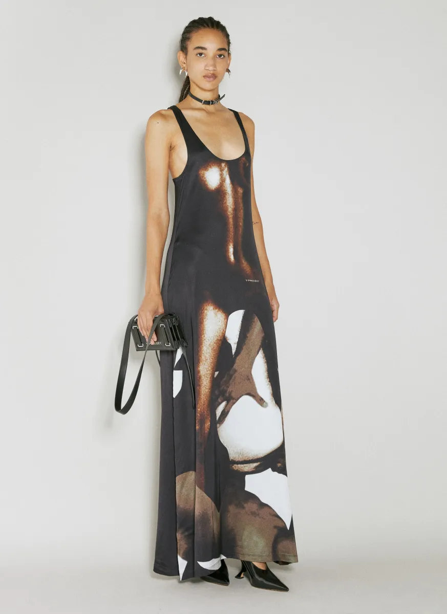 Body Collage Tank Dress