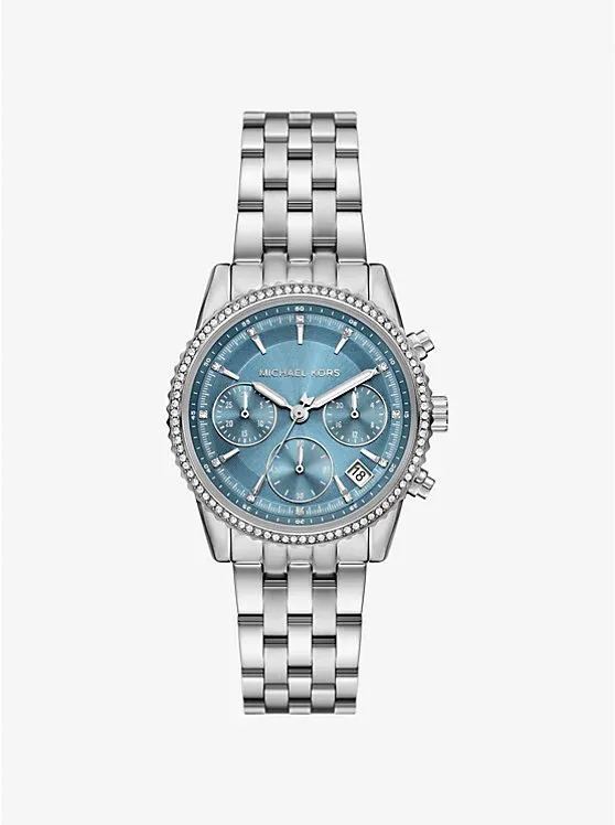Mini Bryant Silver-Tone Watch