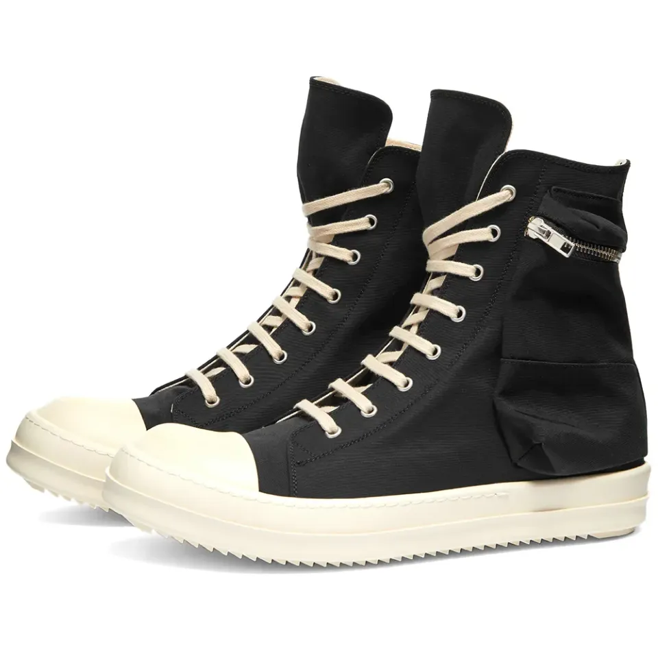 DRKSHDW Cargo Cotton Nylon Hi Sneaker
