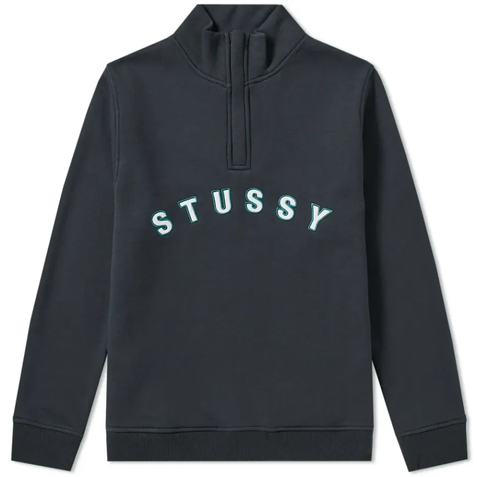 Quarter Zip Mock Neck