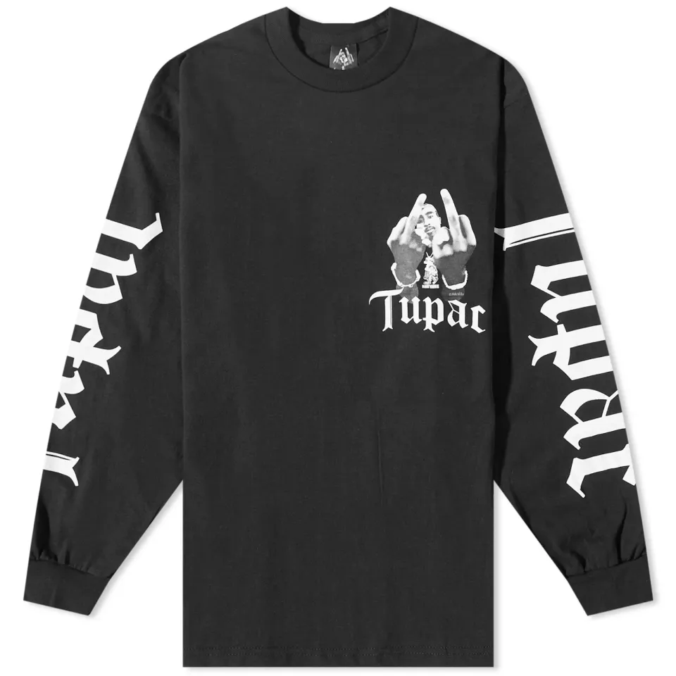Long Sleeve Tupac Crew Tee