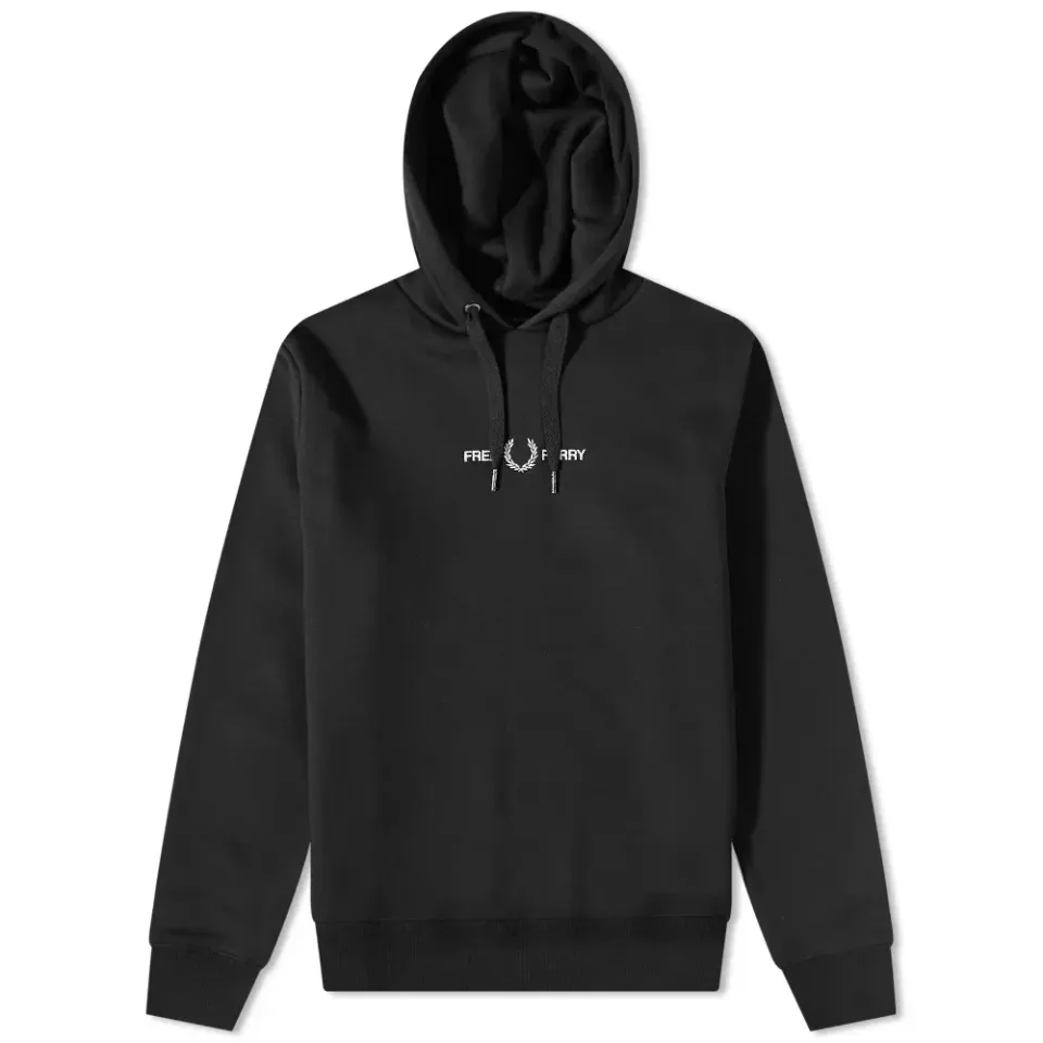 Embroidered Popover Hoodie