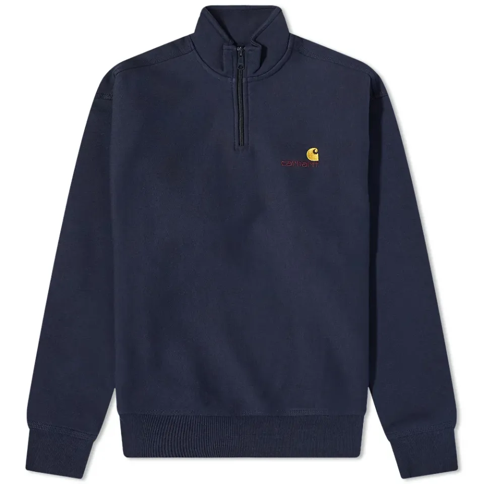 Half Zip American Script Sweat