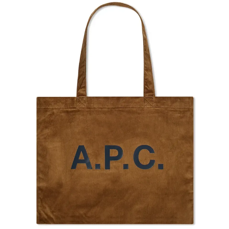 A.P.C. Diane Corduroy Shopping Bag