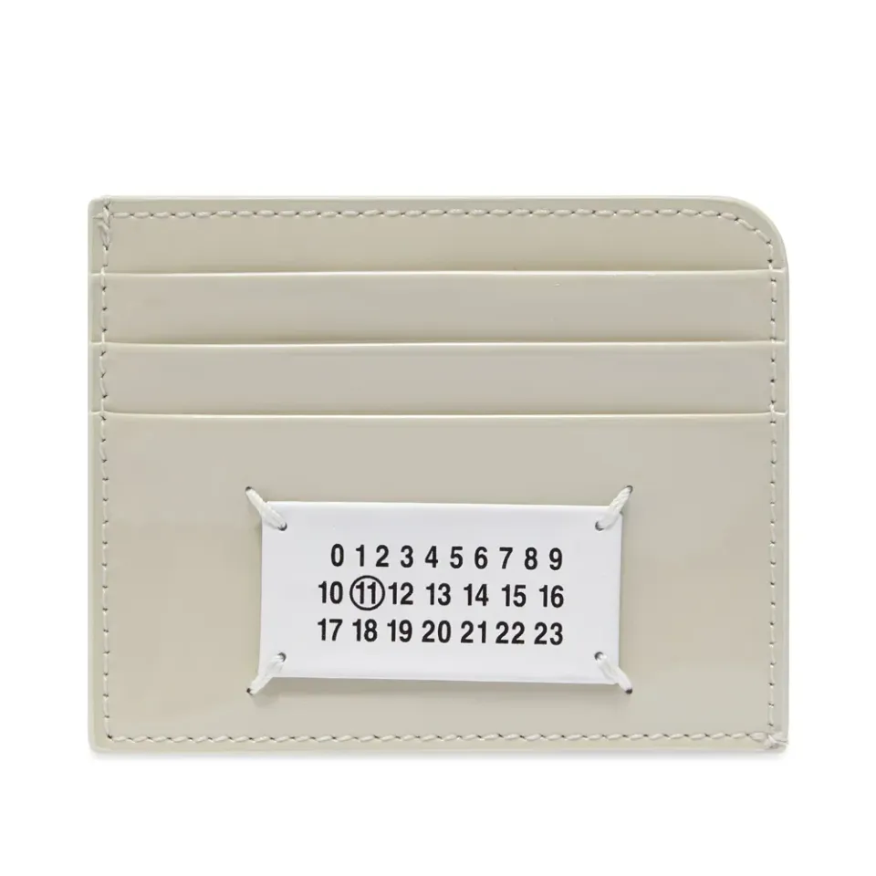 Logo Leather Card Holder