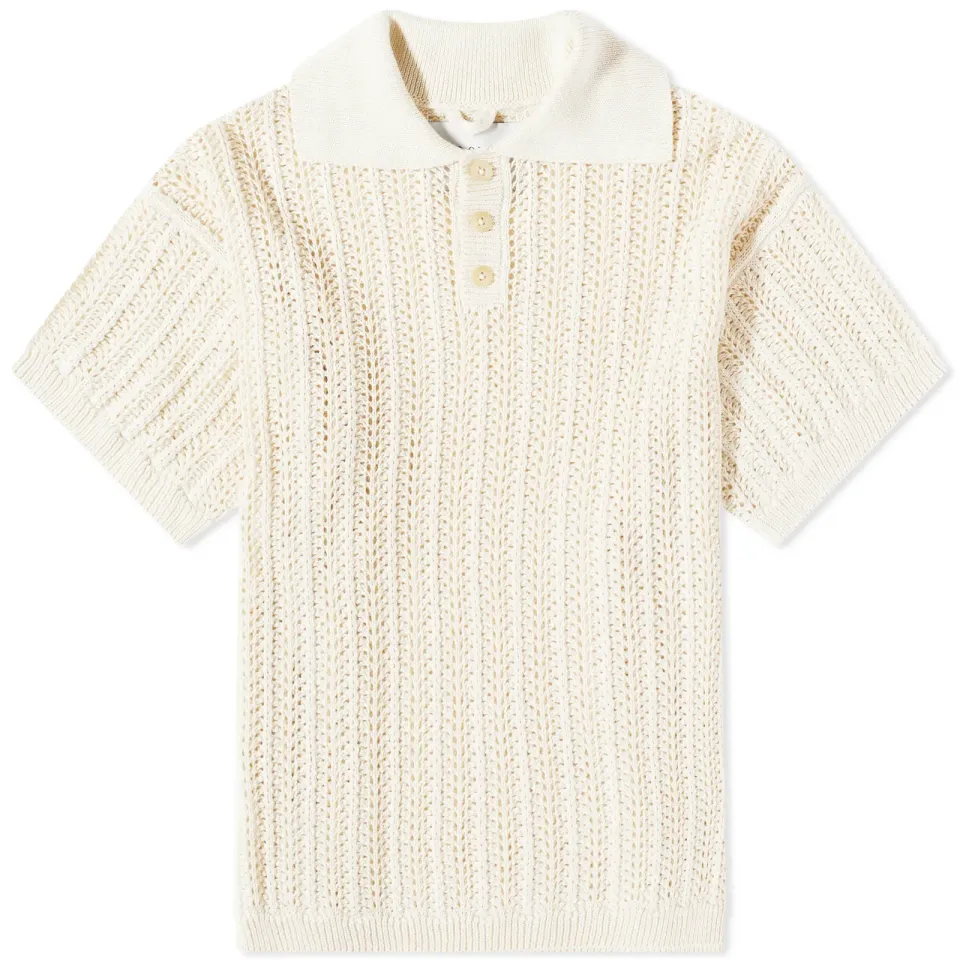 Pointelle Polo