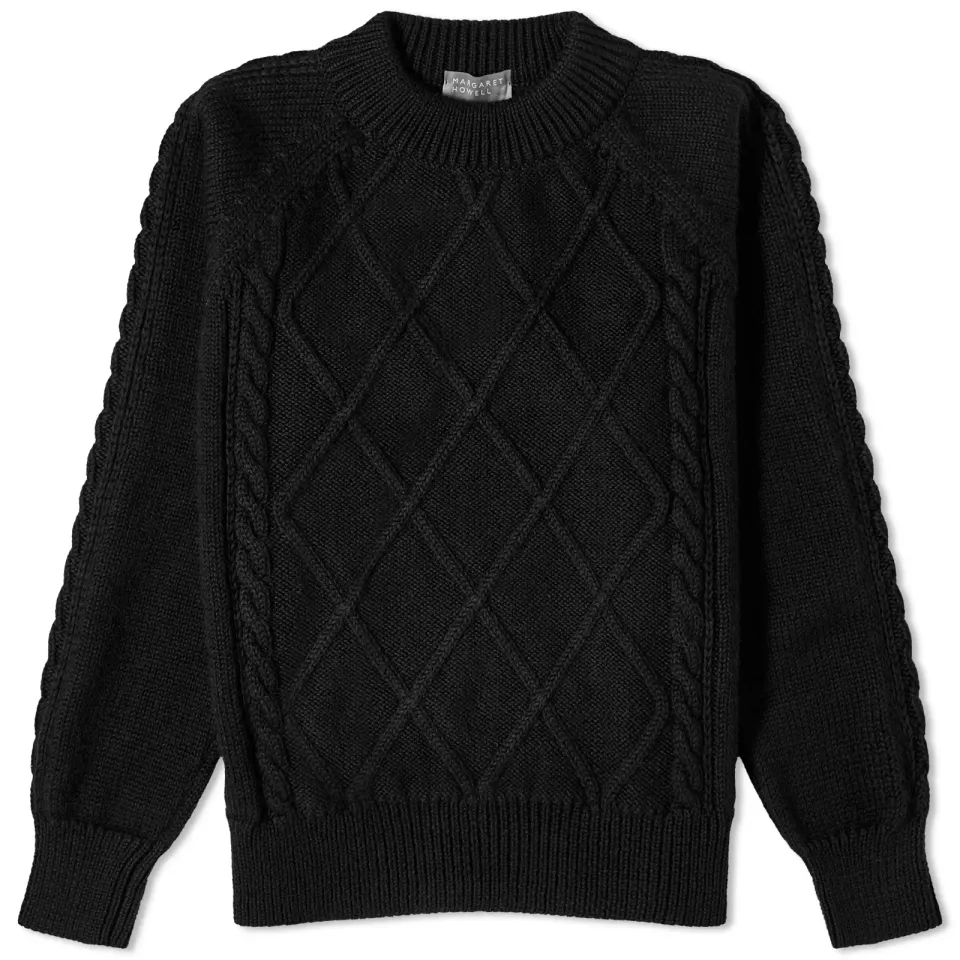 Chunky Aran Crew Knit