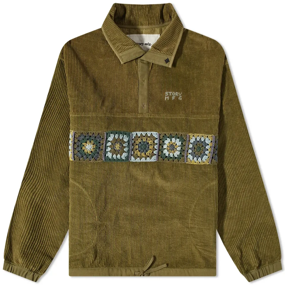 Story mfg. Polite Cord Pullover Jacket