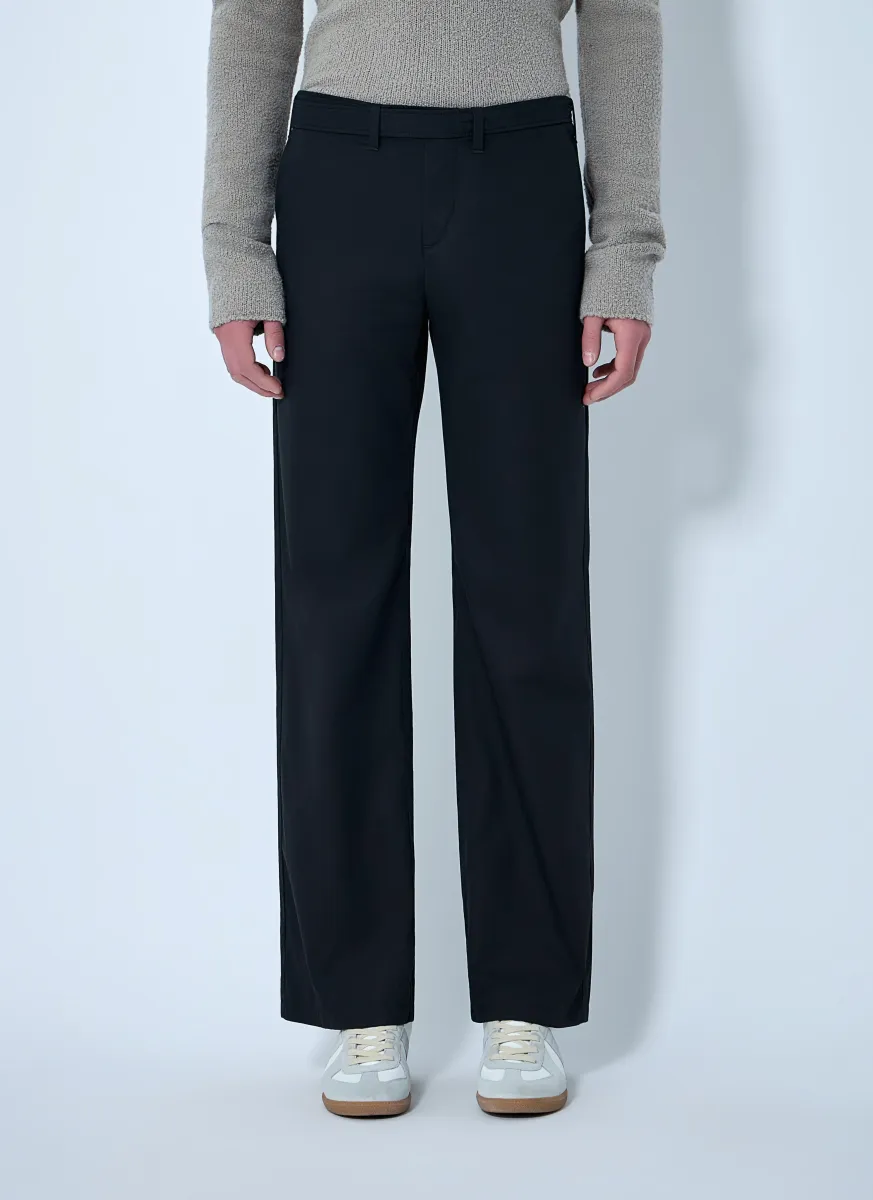 Tailored Trousers in Twill Weave