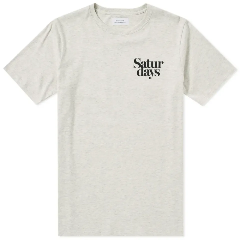 Saturdays Miller Chest Logo Tee