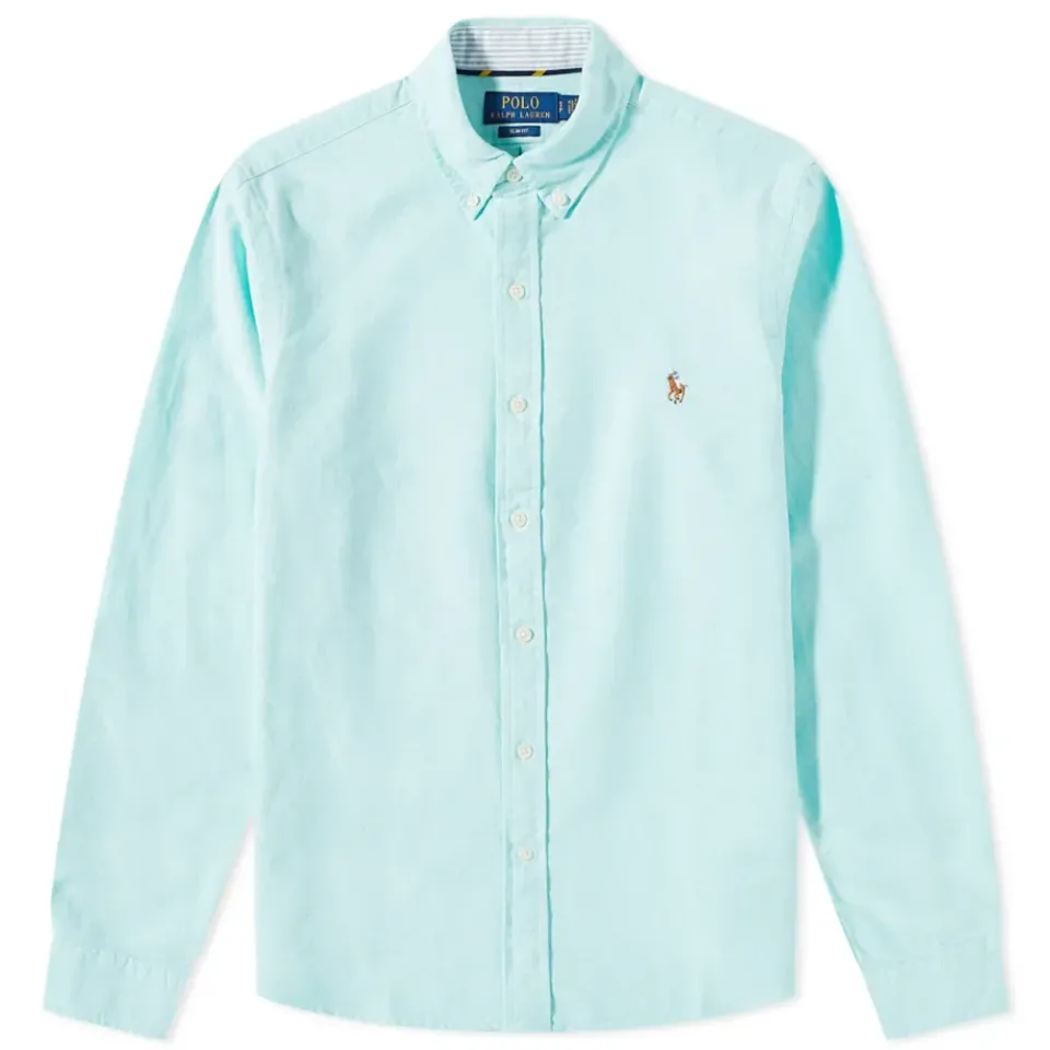 Slim Fit Button Down Oxford Shirt