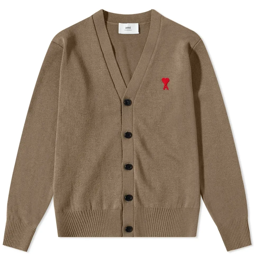 AMI Small A Heart Cardigan