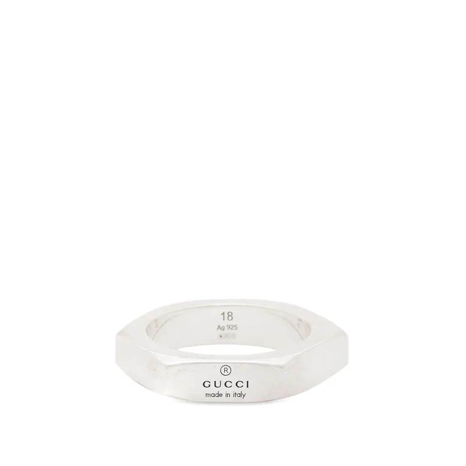 Gucci Trademark Band Ring 5mm