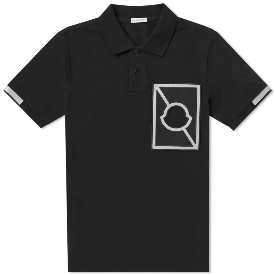 x Craig Green Reflective Cutout Logo Polo Shirt