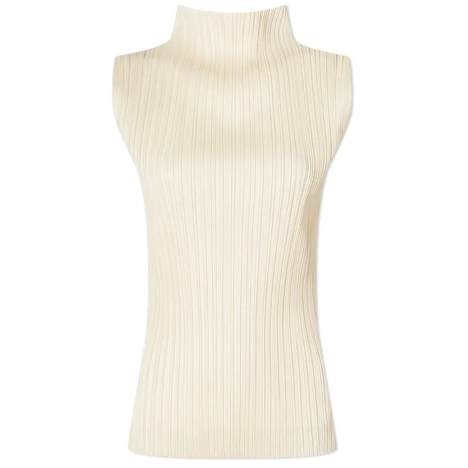 Colourful Basics Roll Neck Vest