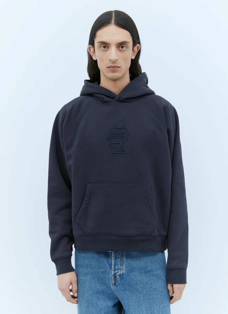 Logo Head Hooded Sweatshirt